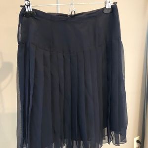 Nanette Lapore navy blue skirt